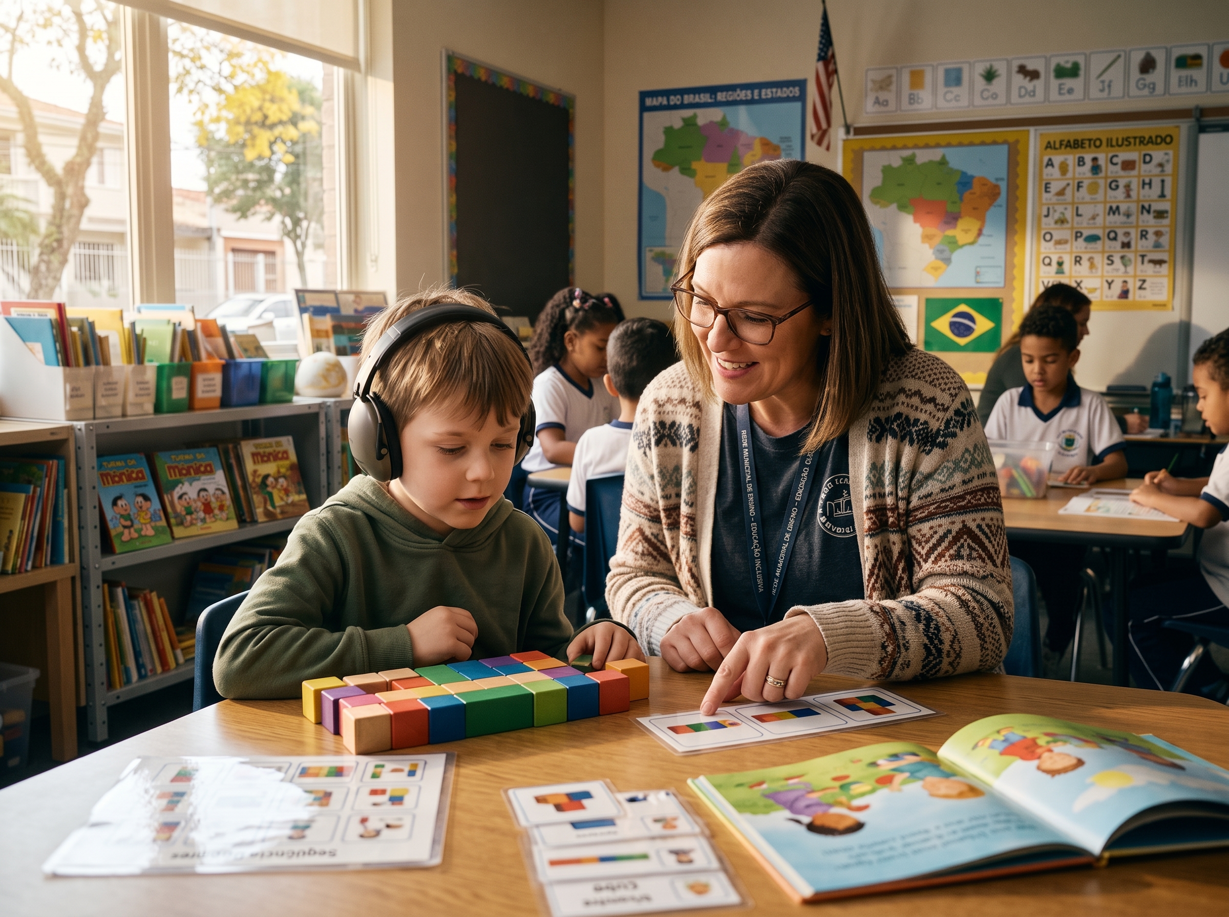 Como a Psicopedagogia Adapta o Ensino para Crianças Autistas